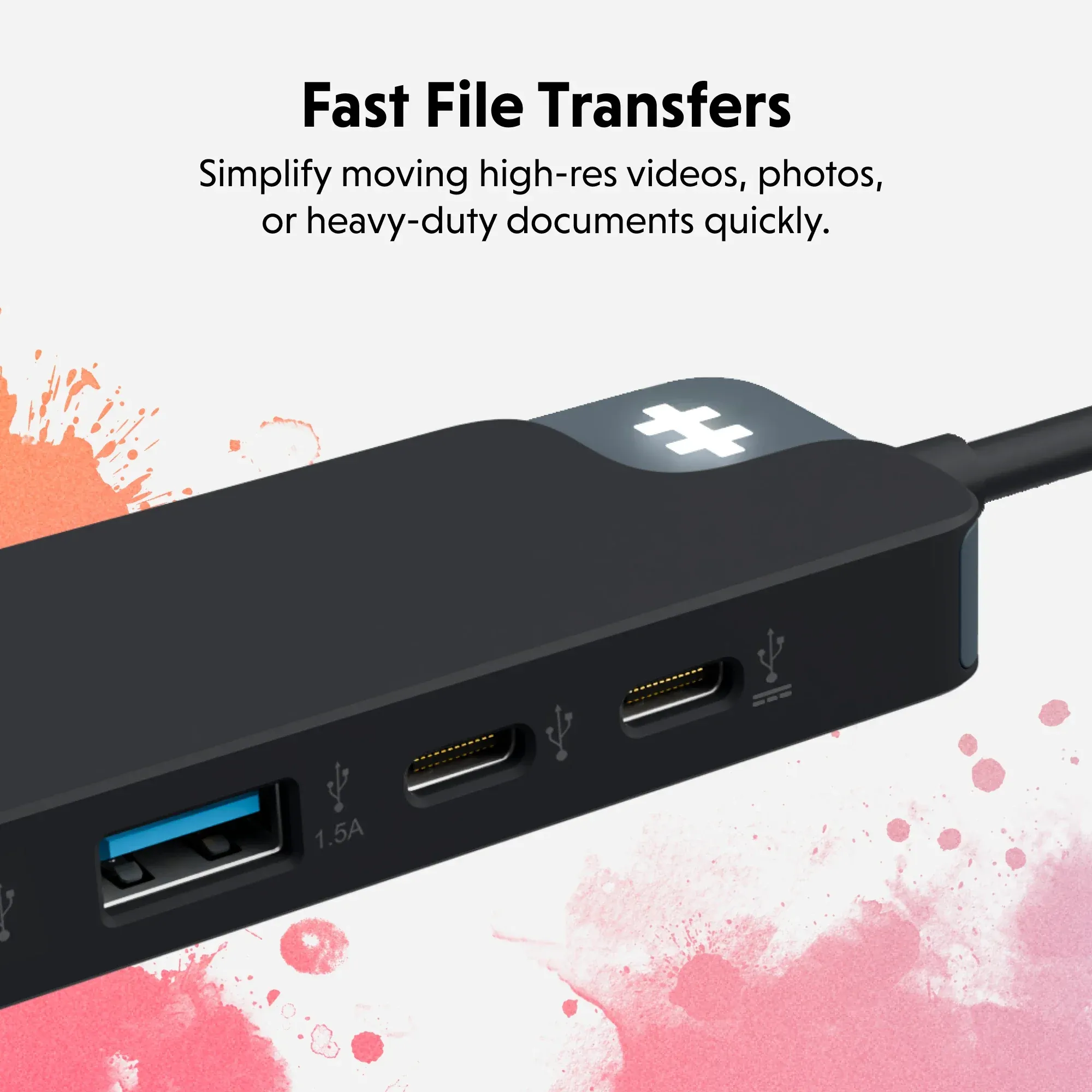 Cổng Chuyển HyperDrive (USA) Flex 5 Ports USB-C Hub – HD4101