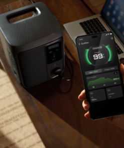 Trạm sạc EcoFlow Delta 3 Air 1000 với thiết kế nhỏ gọn, thông minh